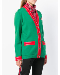 grüne Strickjacke von Gucci