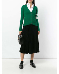 grüne Strickjacke von Thom Browne