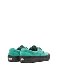 grüne Wildleder niedrige Sneakers von Vans