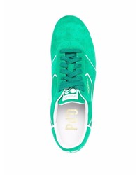 grüne Wildleder niedrige Sneakers von Pantofola D'oro