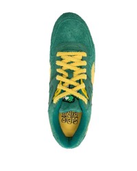grüne Wildleder niedrige Sneakers von Puma