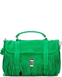 grüne Wildledertaschen von Proenza Schouler