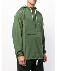 grüne Windjacke von Champion