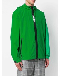 grüne Windjacke von MSGM