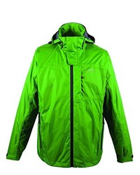 grüne Windjacke