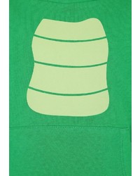 grüner bedruckter Pullover mit einem Kapuze von Arizona