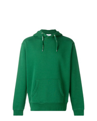 grüner bedruckter Pullover mit einem Kapuze von Closed