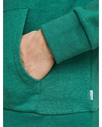 grüner bedruckter Pullover mit einem Kapuze von Jack & Jones