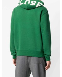 grüner bedruckter Pullover mit einem Kapuze von Closed