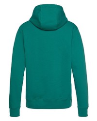 grüner bedruckter Pullover mit einem Kapuze von Nike Sportswear