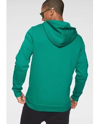 grüner bedruckter Pullover mit einem Kapuze von Reebok Classic