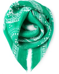 grüner bedruckter Schal von Etro