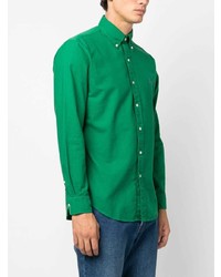 grüner bestickter Polo Pullover von Polo Ralph Lauren