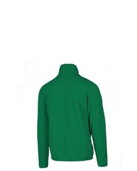 grüner Fleece-Pullover mit einem Reißverschluss am Kragen von The North Face