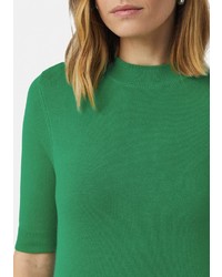 grüner Kurzarmpullover von Comma