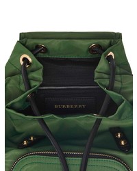 grüner Nylon Rucksack von Burberry