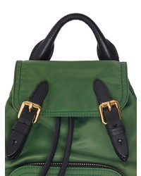 grüner Nylon Rucksack von Burberry