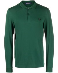 grüner Polo Pullover von Fred Perry
