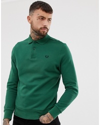 grüner Polo Pullover von Fred Perry