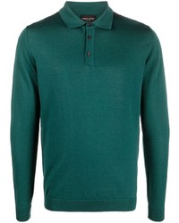 grüner Polo Pullover von Roberto Collina