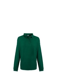 grüner Polo Pullover von Russell