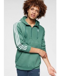 grüner Pullover mit einem Kapuze von adidas Originals