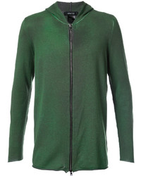 grüner Pullover mit einem Kapuze von Avant Toi