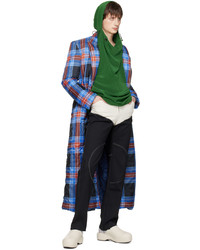grüner Pullover mit einem Kapuze von Maximilian Davis