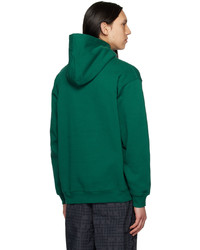 grüner Pullover mit einem Kapuze von Dime