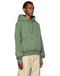 grüner Pullover mit einem Kapuze von Jacquemus