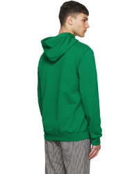 grüner Pullover mit einem Kapuze von A.P.C.