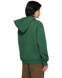 grüner Pullover mit einem Kapuze von Axel Arigato