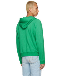 grüner Pullover mit einem Kapuze von ERL
