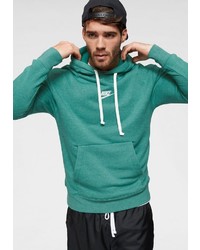 grüner Pullover mit einem Kapuze von Nike Sportswear
