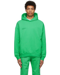 grüner Pullover mit einem Kapuze von PANGAIA