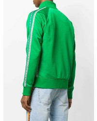 grüner Pullover mit einem Reißverschluß von MSGM