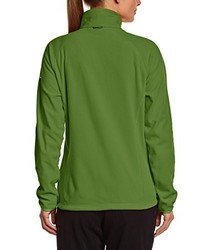 grüner Pullover mit einem Reißverschluß von Vaude