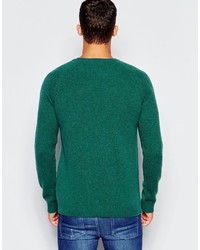 grüner Pullover mit einem Rundhalsausschnitt von Asos