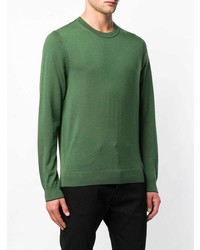 grüner Pullover mit einem Rundhalsausschnitt von Ps By Paul Smith