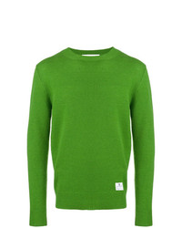 grüner Pullover mit einem Rundhalsausschnitt von Department 5