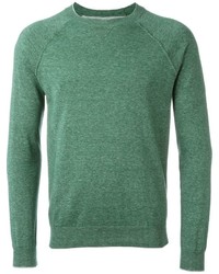 grüner Pullover mit einem Rundhalsausschnitt von Eleventy