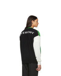 grüner Pullover mit einem Rundhalsausschnitt von Givenchy
