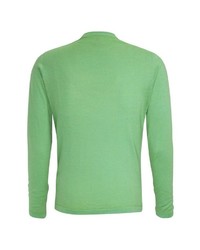grüner Pullover mit einem Rundhalsausschnitt von Jacques Britt