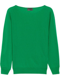 grüner Pullover mit einem Rundhalsausschnitt von Lanvin