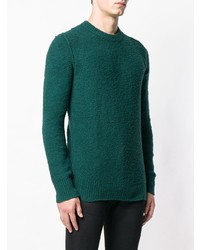 grüner Pullover mit einem Rundhalsausschnitt von Nuur