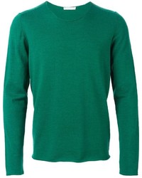 grüner Pullover mit einem Rundhalsausschnitt von Societe Anonyme