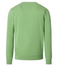 grüner Pullover mit einem V-Ausschnitt von Redmond