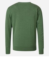 grüner Pullover mit einem V-Ausschnitt von Redmond