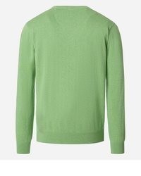 grüner Pullover mit einem V-Ausschnitt von Redmond