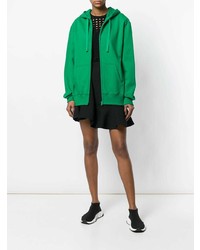 grüner Pullover mit einer Kapuze von Valentino